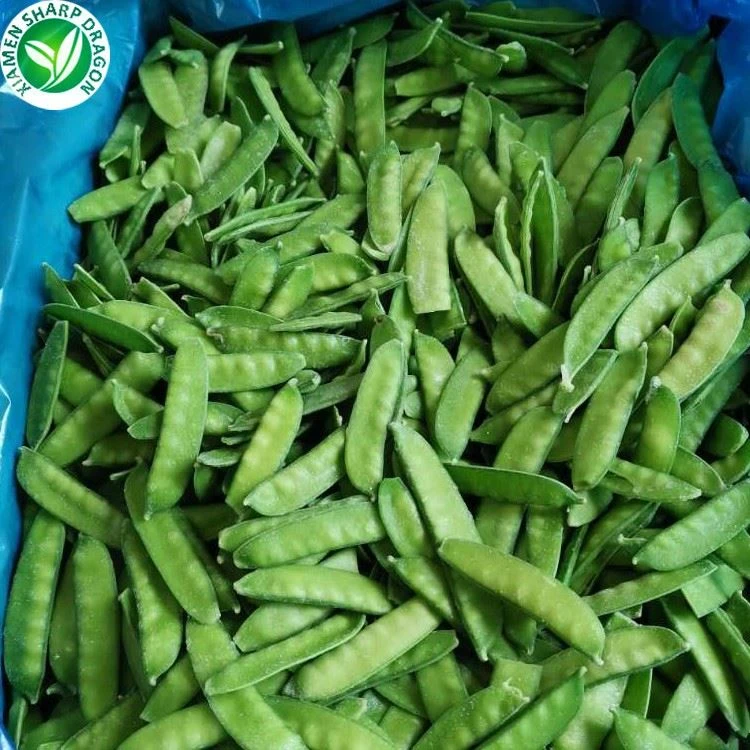 Grade A frozen green snow bean for mixed container buyers