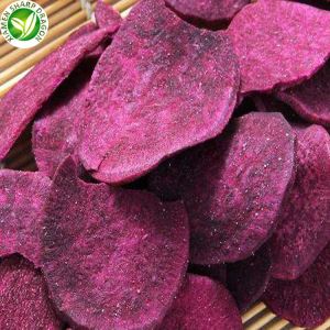 Vakuumstegte lilla kartoffelchips
