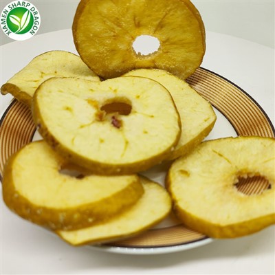 Tørret æble i tern